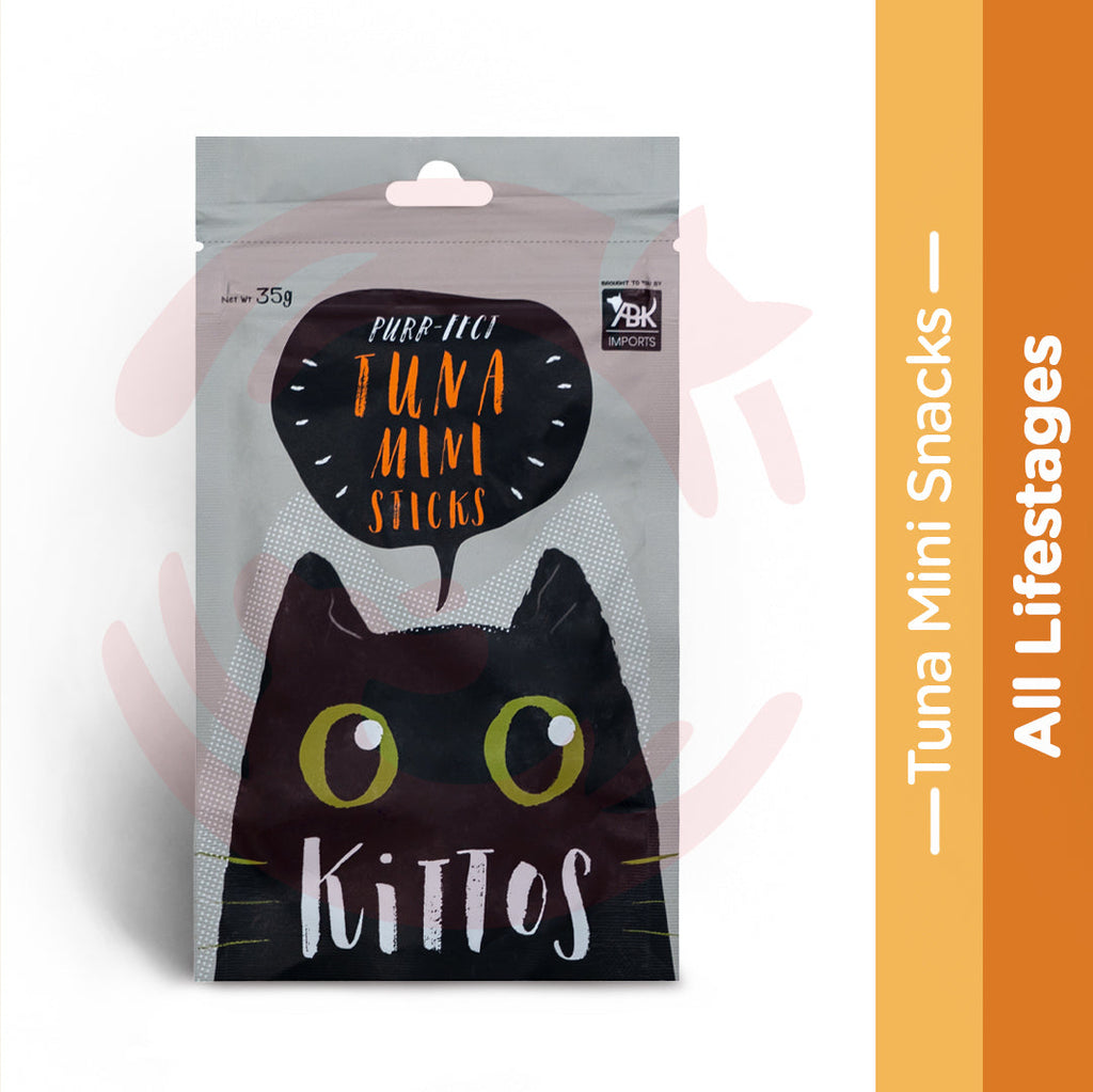 Kittos Cat Treat - Tuna Mini Sticks (35g)
