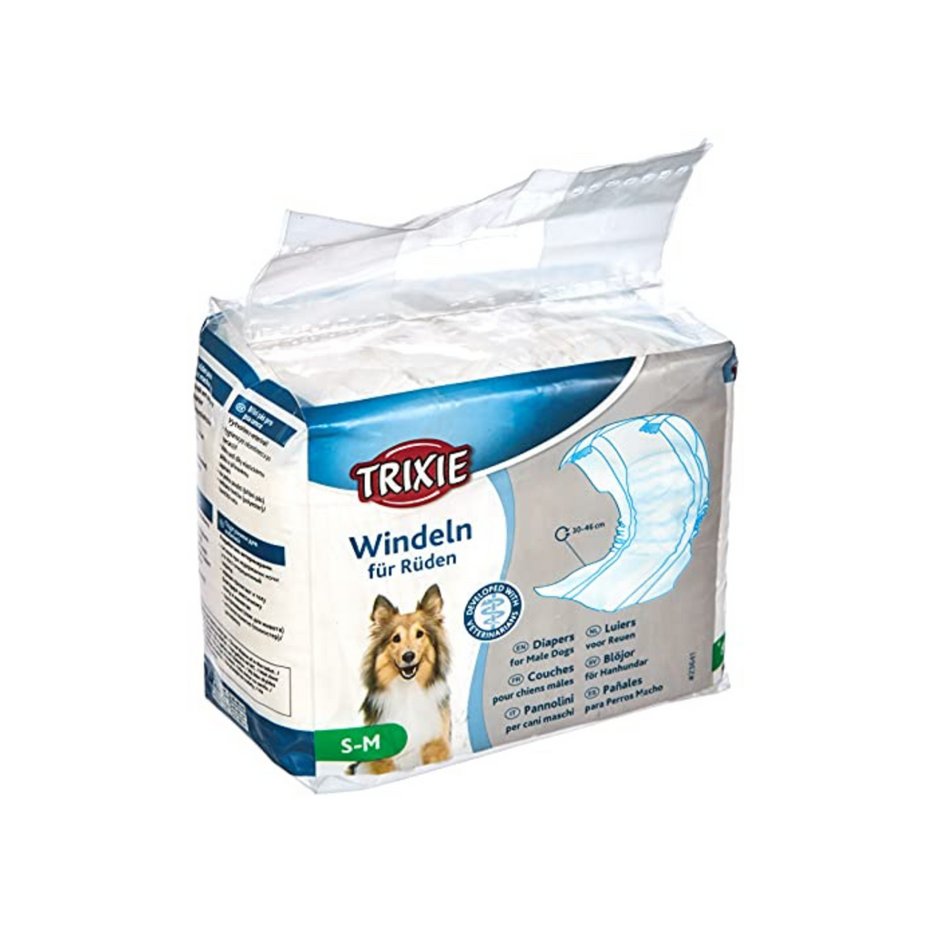 Trixie Male Dog Disposable Diapers - 12pcs