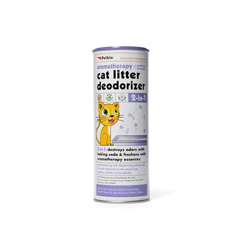 Petkin Cat Litter Deodorizer, Lavender Fragrance, 576gm