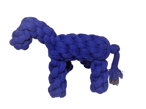 Giraffe Rope Chew Toy (Colour May Vary)