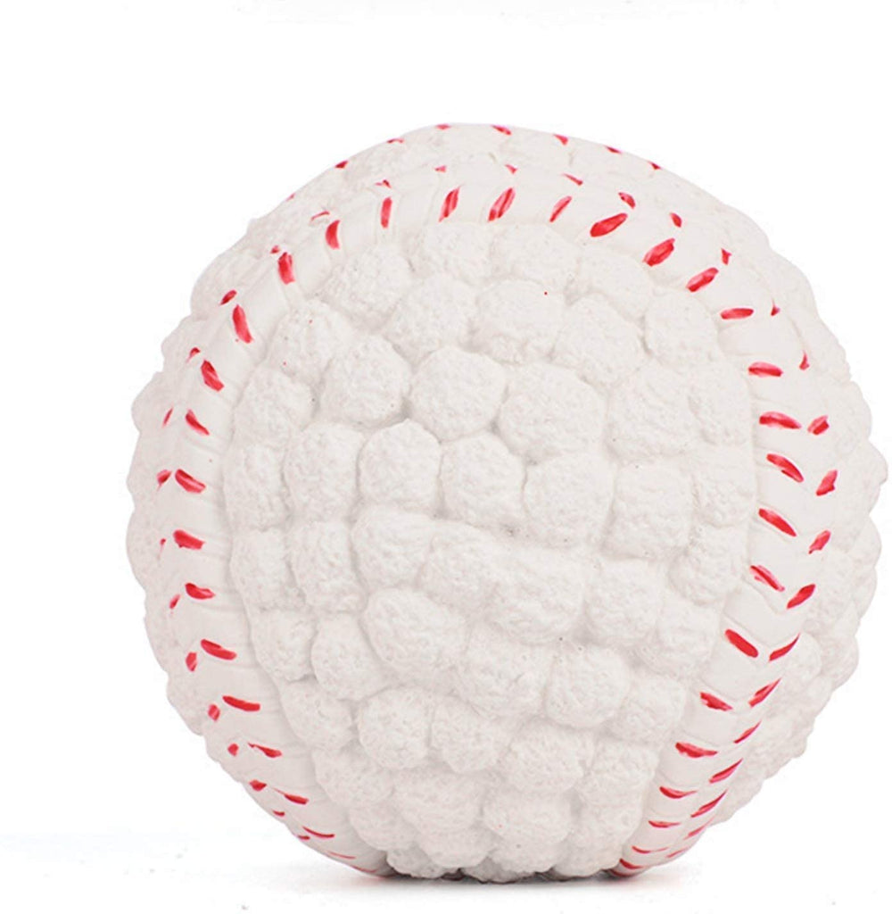 Latex Squeaky Baseball Toy for Dog, Puppies & Kittens