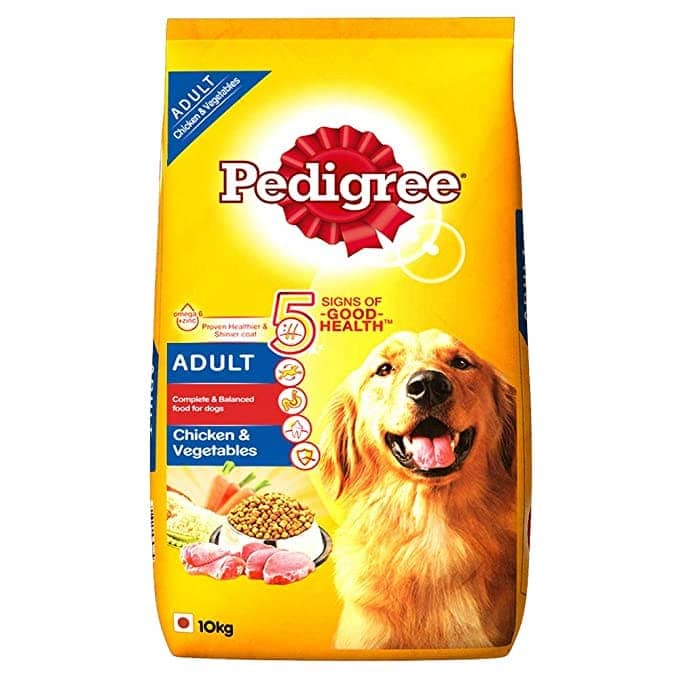 Pedigree Chicken Vegetables Adult Dog Dry Food Wag N Tails