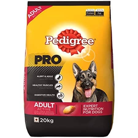 Pedigree PRO Expert Nutrition Active Adult (18 Months Onwards) Dog Dry Food