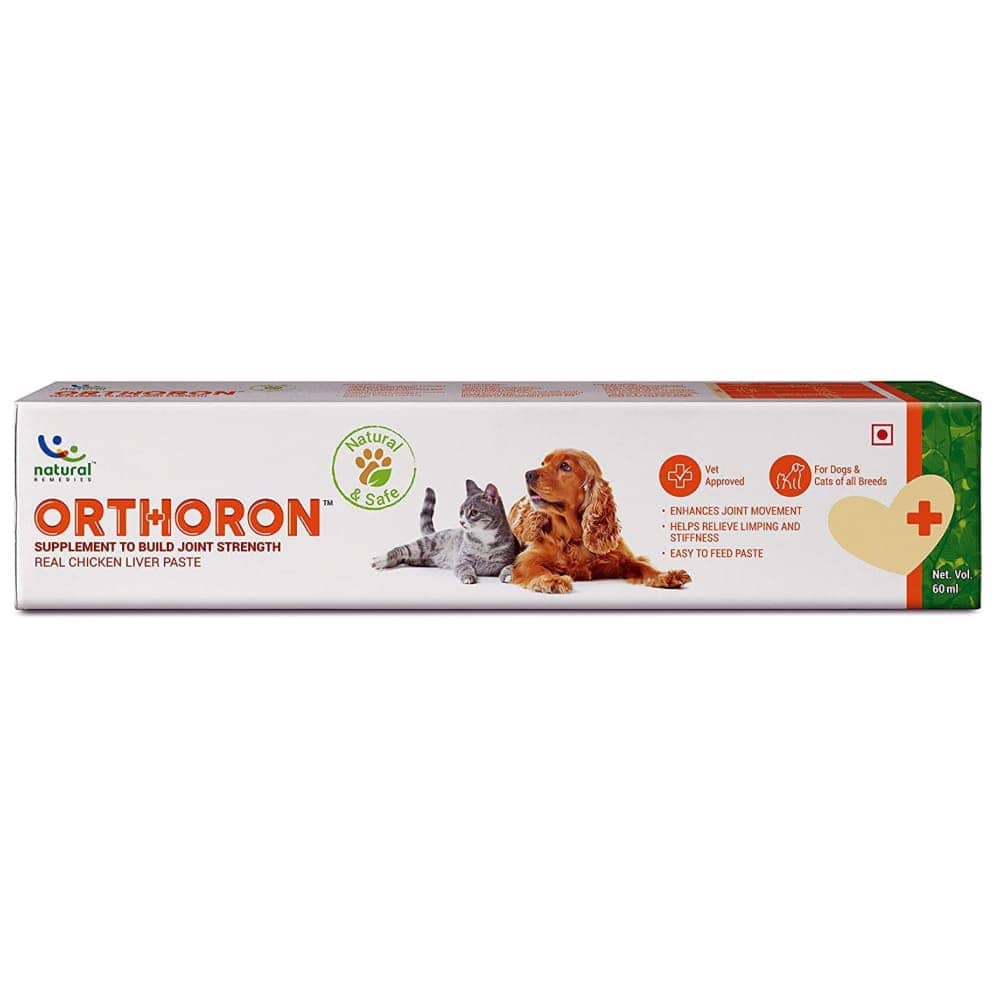 Natural Remedies Orthoron Joint Supplement Paste for Pets