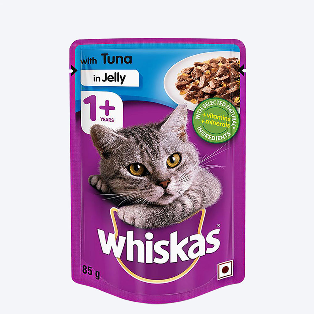 Whiskas Tuna in Jelly Adult Wet Cat Food - 85 g1