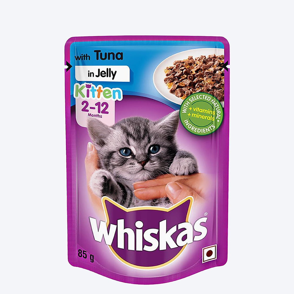 Whiskas Tuna in Jelly Wet Kitten Food - 85 g1